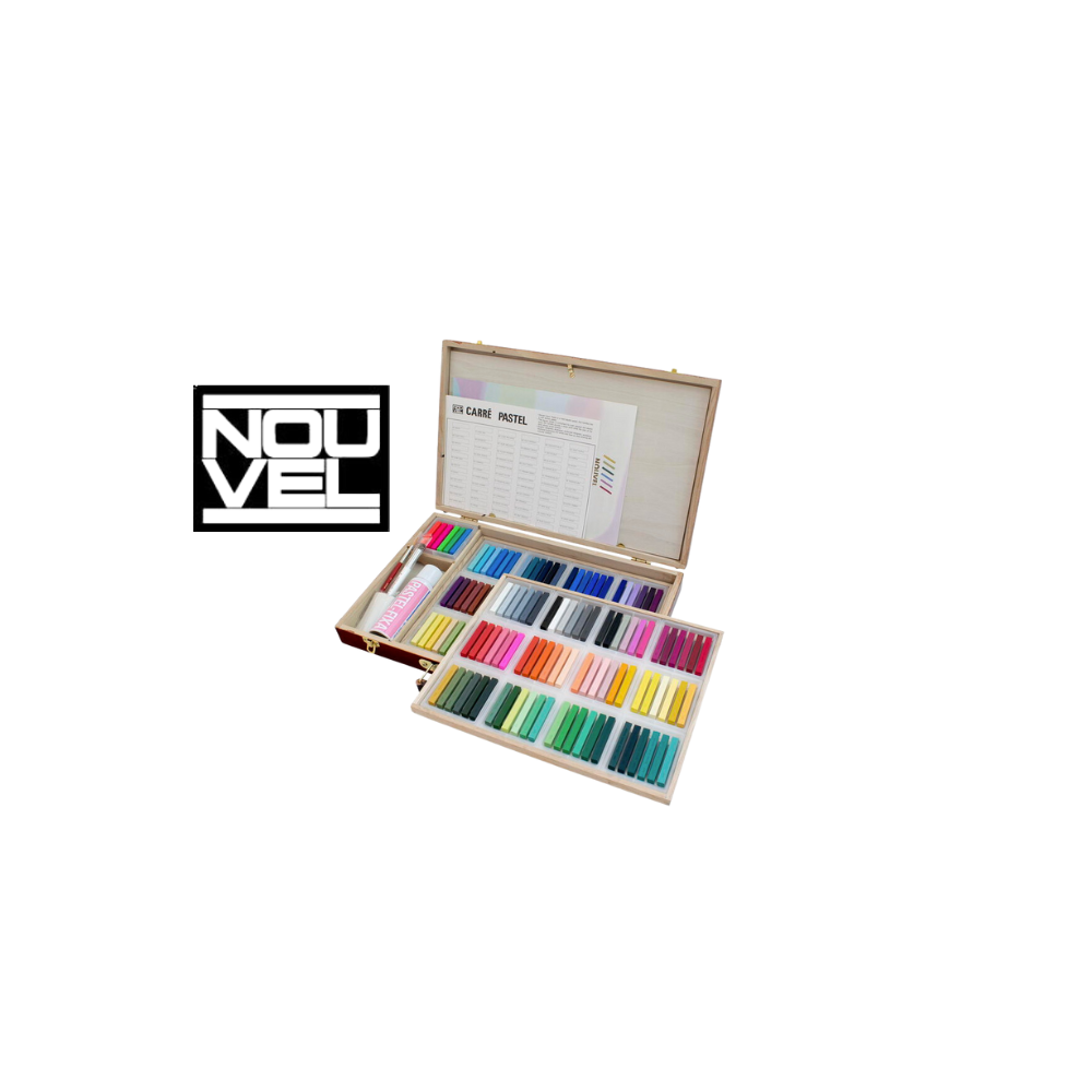 即購入可】NOUVEL CARRE PASTEL 96色 木箱 Nouvel Carre Pastel 即購入可】NOUVEL CARRE PASTEL 96色 木箱 Nouvel Carre Pastel