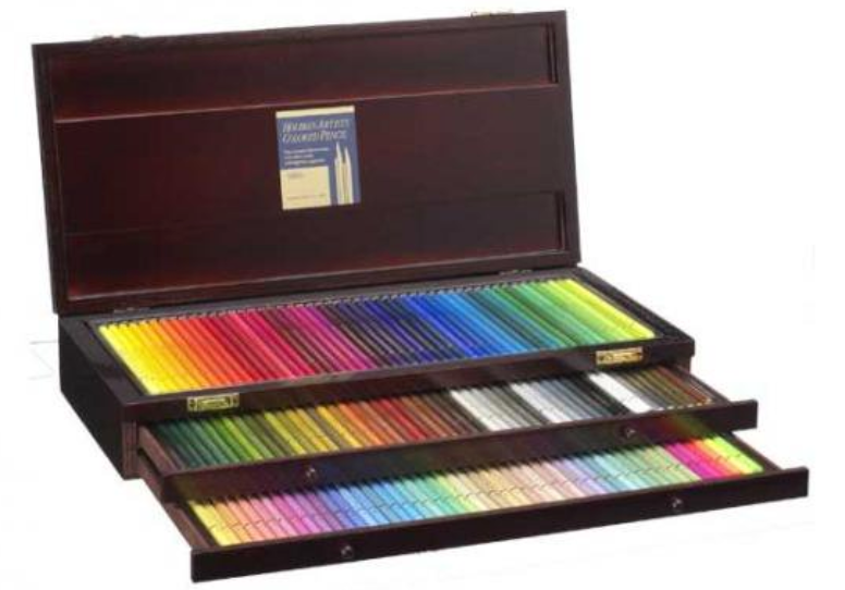 Holbein Artist color pencil OP946 150 colors, all colors in wooden box set