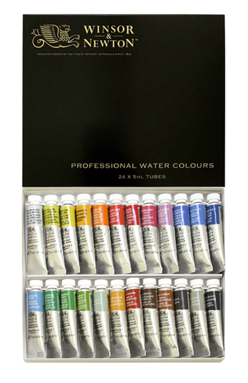W&N Professional Watercolor 24-color set
