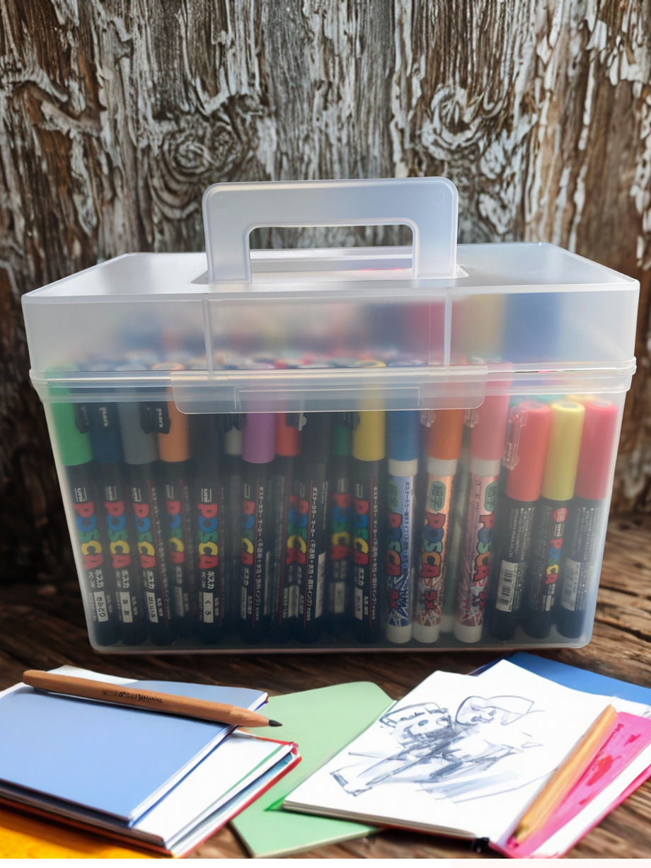 uni POSCA Paint Marker Complete Set - All 111 Colors & 5 Tip Sizes