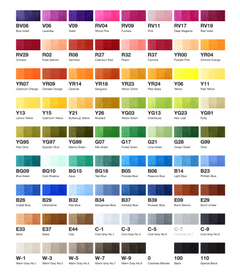 Copic Classic 72-Color Set A | Art Supplies Japan