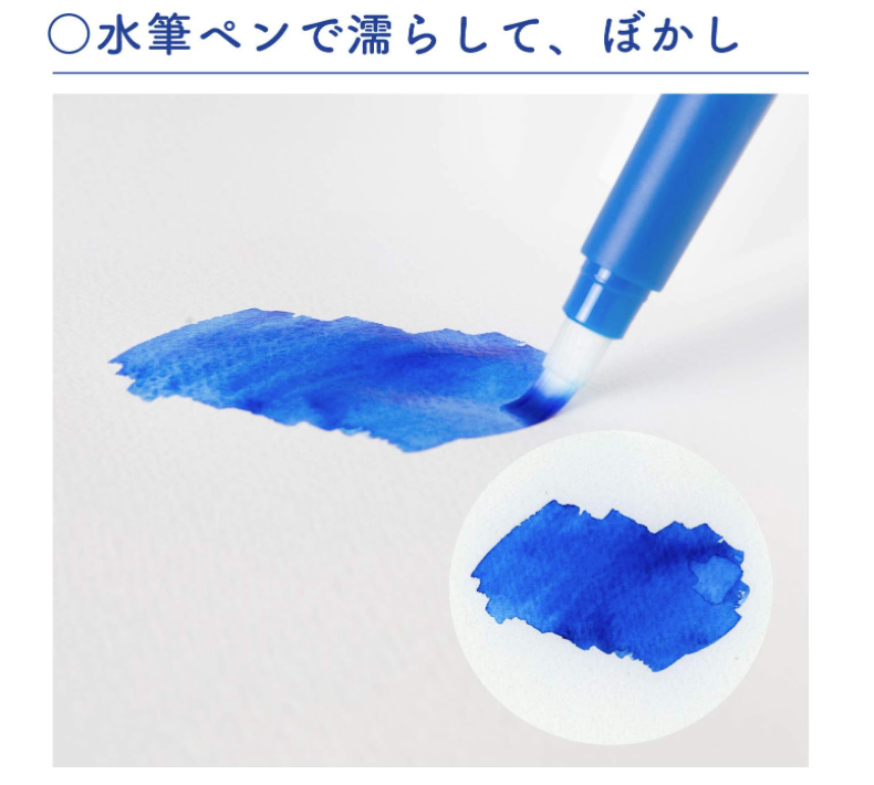 Tombow ABT Pennarelli A Doppia Punta - Set 12 Colori Oceano - Ideali Per Lettering E Sfumature