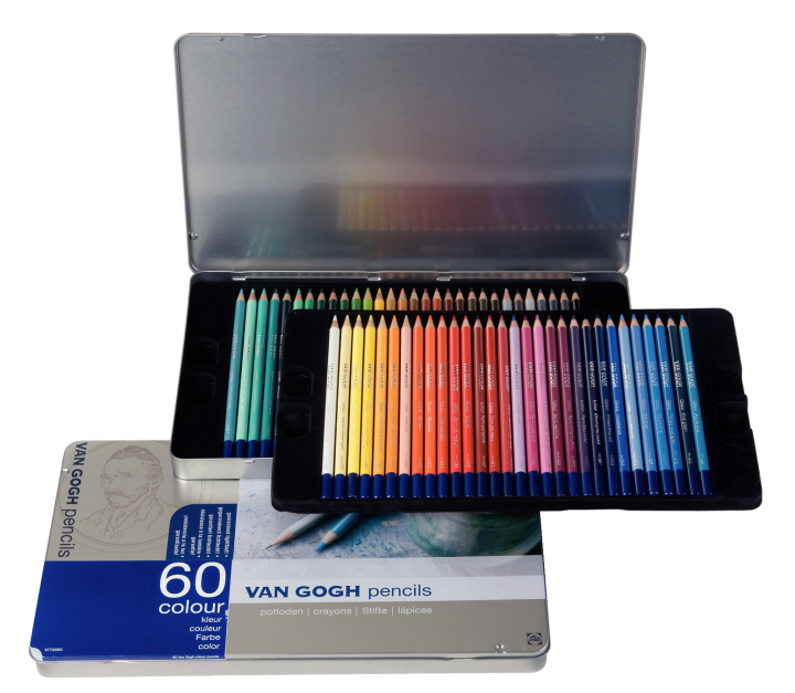 Van Gogh Colored Pencils 60 Colors Set – Art Supplies Japan