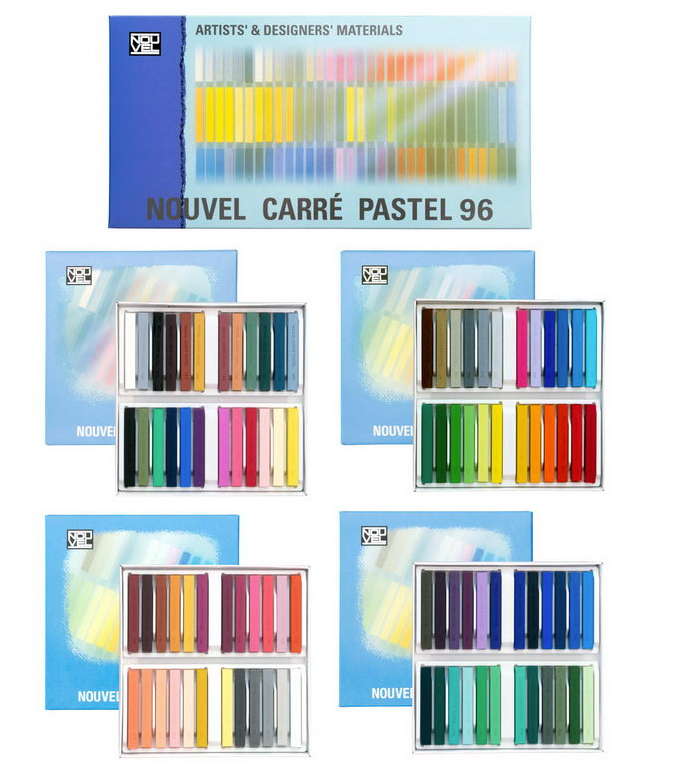 新着 set 96-color Pastel Carre Nouvel – Japan Supplies Art 絵画