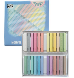 Nouvel Carre Pastel 24-color pearl set – Art Supplies Japan Nouvel Carre Pastel 24-color pearl set – Art Supplies Japan