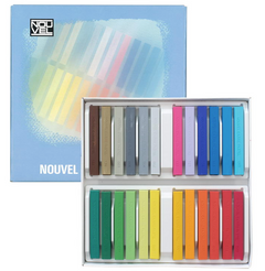 Nouvel Carre Pastel 24-color set B – Art Supplies Japan