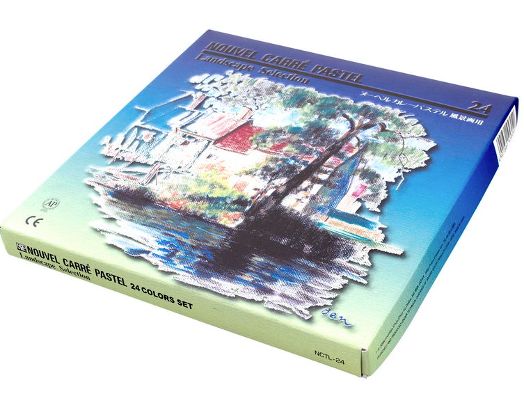 Nouvel Carre Pastel for Landscape Painting 24-color set – Art