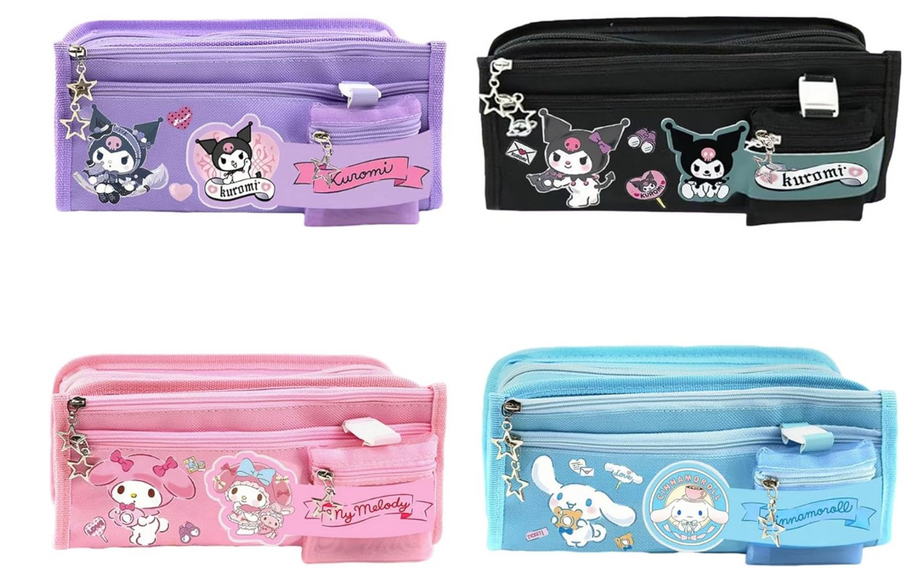 Kuromi, Cinnamon Roll, My Melody, Pen Bag Pencil Bag Pencil Box