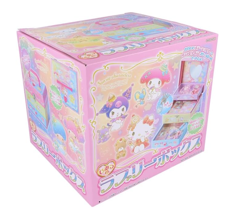 Sun-Star Stationery Secret Lovely Box Sanrio Characters 18 x 20 x