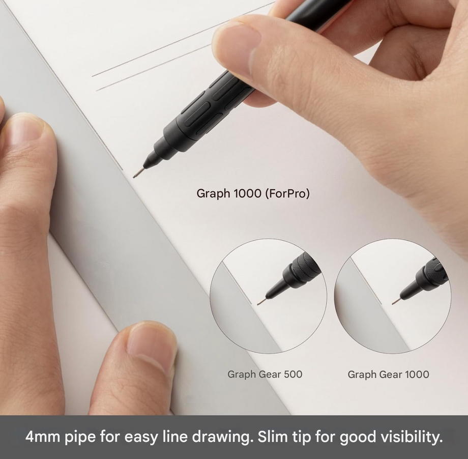 Pentel Mechanical Pencils for Drafting, Set of 3, 60th Anniversary