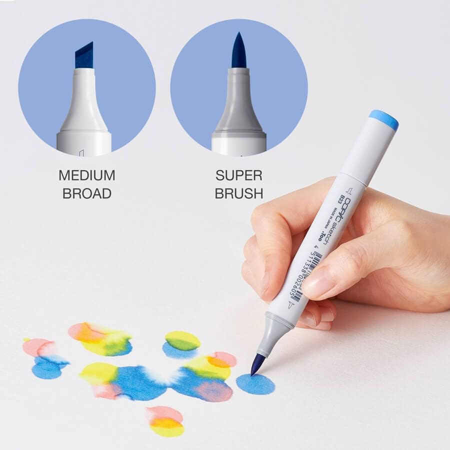 COPIC Sketch Basic Markers – Complete Set of 358 Colours – Art