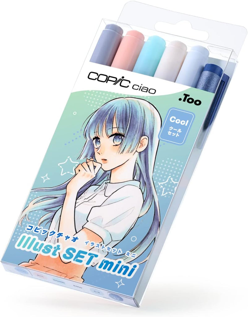 COPiC ciao 55本セット　(まとめ売りのみ) Copic Chao Illustration Set Mini Cool – Art Supplies Japan