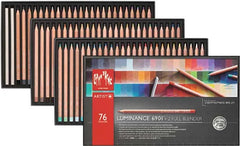 即日発送可能！Caran d'Ache Luminance 6901 76色 Caran d'AcheLuminance 6901-776 Oil-based colored pencil, 76-color