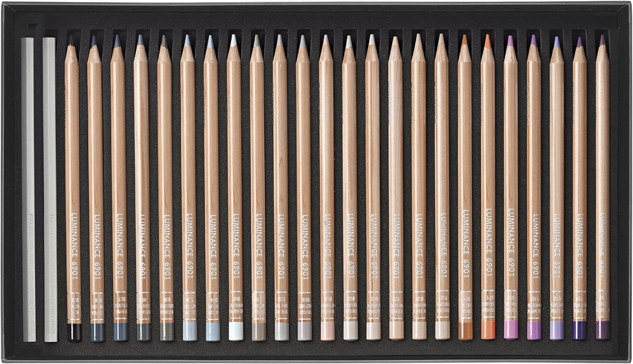 Caran d'AcheLuminance 6901-776 Oil-based colored pencil, 76-color