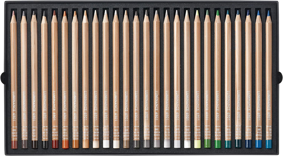 Caran d'AcheLuminance 6901-776 Oil-based colored pencil, 76-color