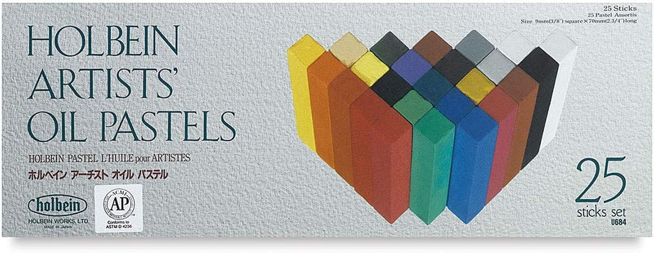 Holbein Artists' Oil Pastels 25 colors set U684 – Art Supplies Japan