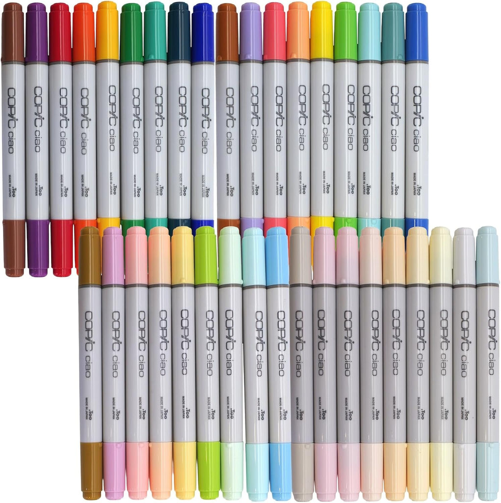 Copic Sketch Basic 12-Color Set B | Art Supplies Japan