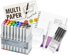Copic Sketch Basic Box – 36 Colours + Exclusive Items – Art