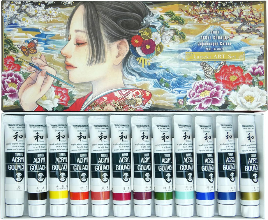 Turner Acrylic Gouache – Japanesque Colours 