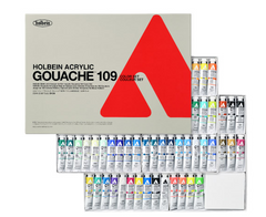 Holbein ACRYLIC Gouache 20ml D436 109 color set – Art