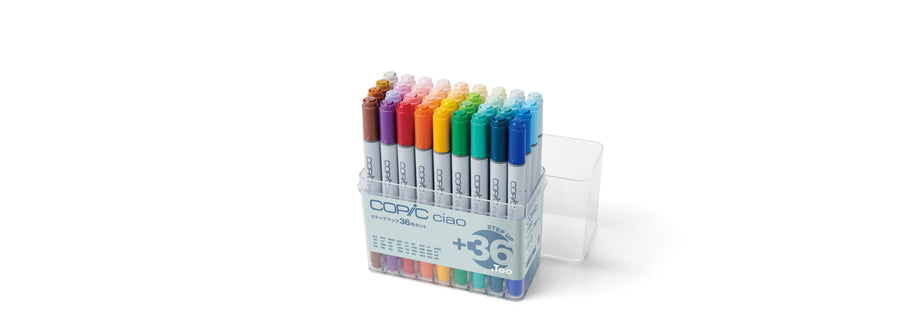 Copic Sketch Basic 12-Color Set B | Art Supplies Japan