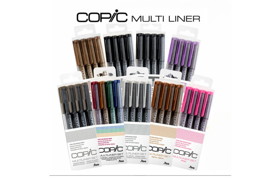 Copic Multiliner( 4-packs) 9 kinds special set – Art Supplies Japan Copic Multiliner( 4-packs) 9 kinds special set – Art Supplies Japan