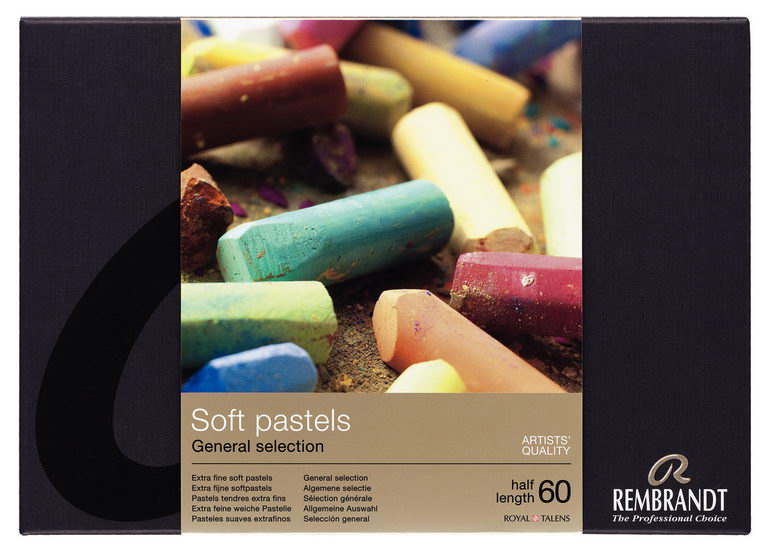 Rembrandt Soft Pastel Half Sticks 60 Colors Set – Art Supplies Japan