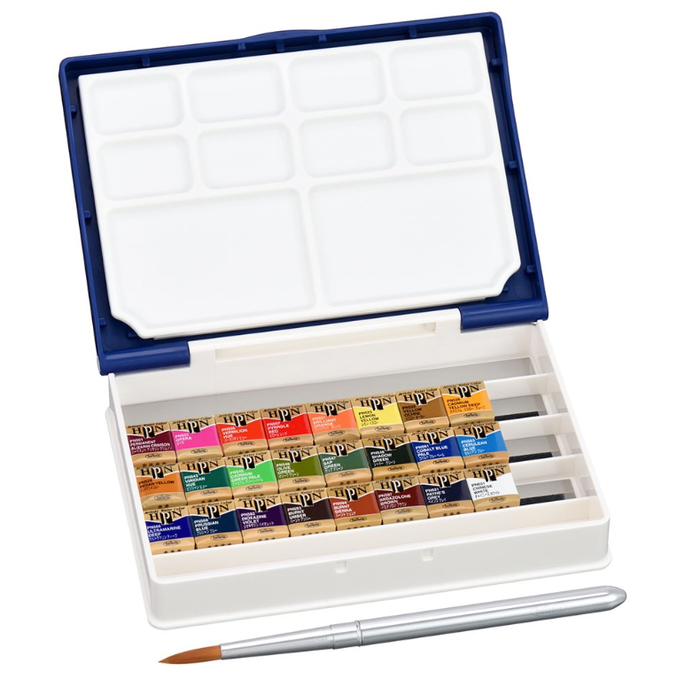 Holbein Pancolor PN697 24-color set (Palm Box Plus)