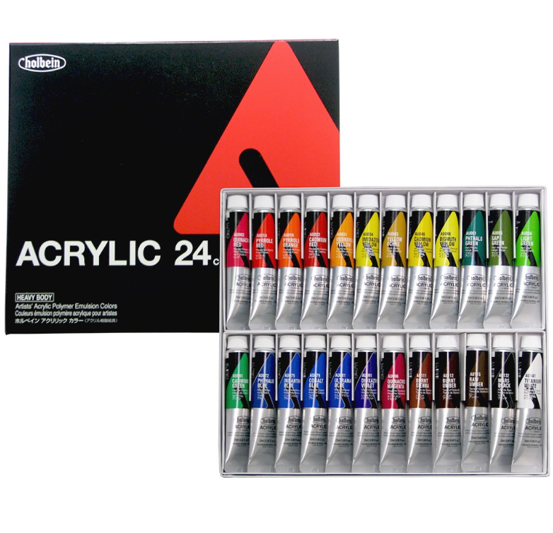 HOLBEIN Artists' Watercolors - Set of 48 5ml Tubes - W409 003409 – Allegro  Japan
