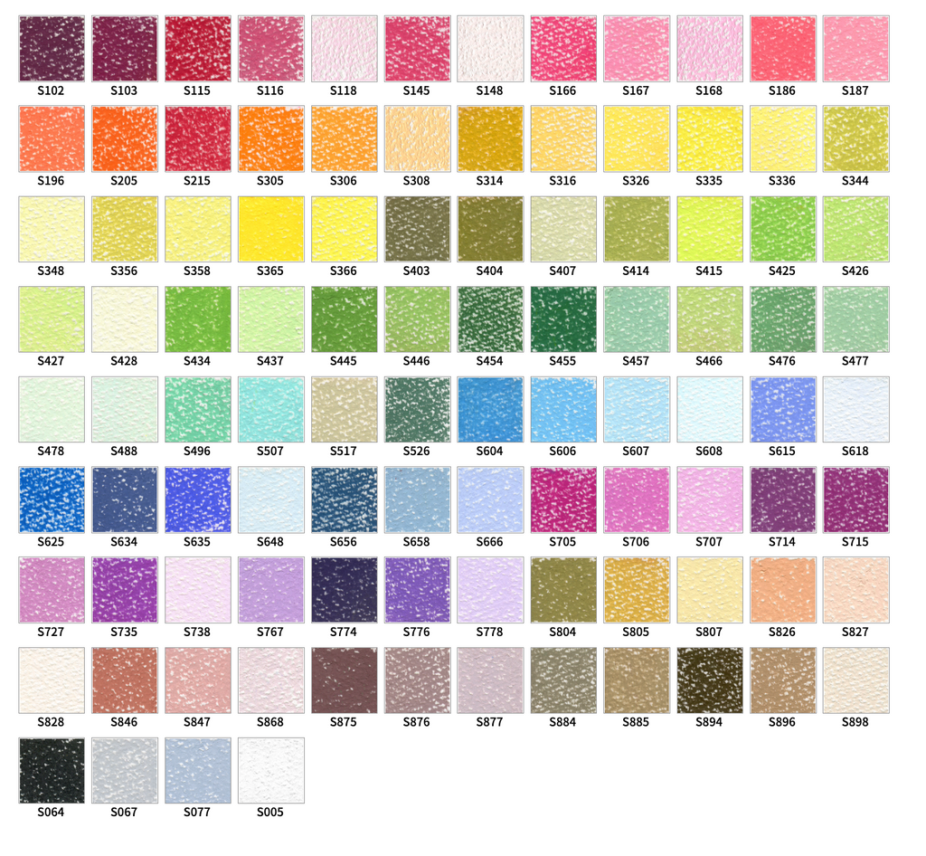 Holbein Soft Pastel S956 100 colors set – Art Supplies Japan Holbein Soft Pastel S956 100 colors set – Art Supplies Japan
