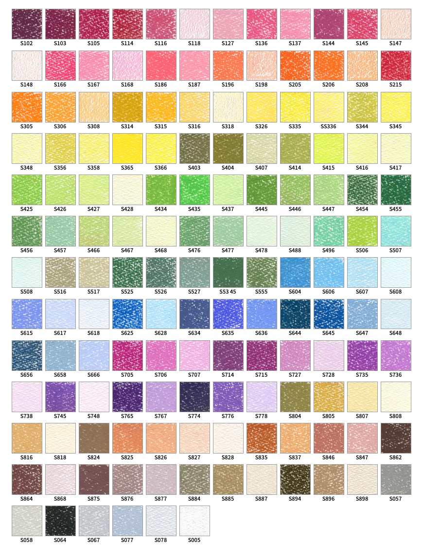 Soft Pastel S959 150 color set – Art Supplies Japan