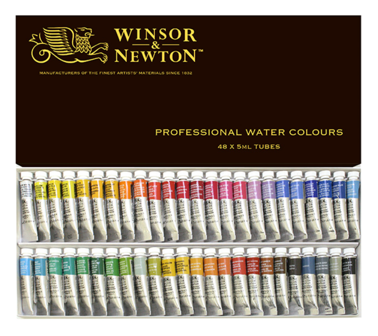 Winsor&Newton Professional Watercolor 48-color set – Art 