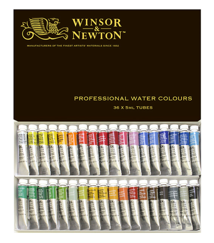 Winsor&Newton Professional Watercolor 36-color set – Art Winsor&Newton Professional Watercolor 36-color set – Art
