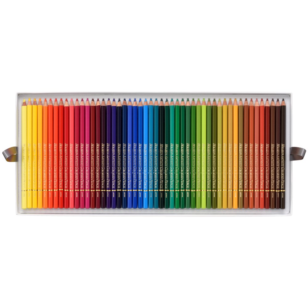 Holbein Artists Colored Pencils | 100 Color Set Paper Box OP940