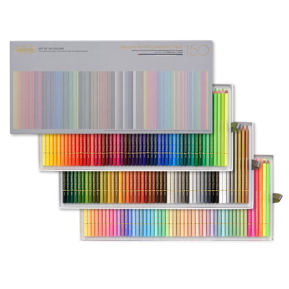 HOLBEIN Artists' Colored Pencils – 100 Color Set – OP940 – Allegro Japan