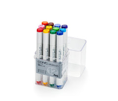 Aazon.co : Copic Sketch arker 12 Piece Sketch Basic A Set