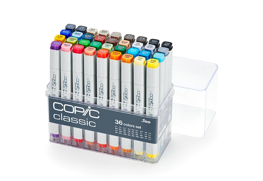 Amazon.com: Copic Sketch, Alcohol-Based Markers, 12pc Set, Basic : Arts,  Crafts & Sewing