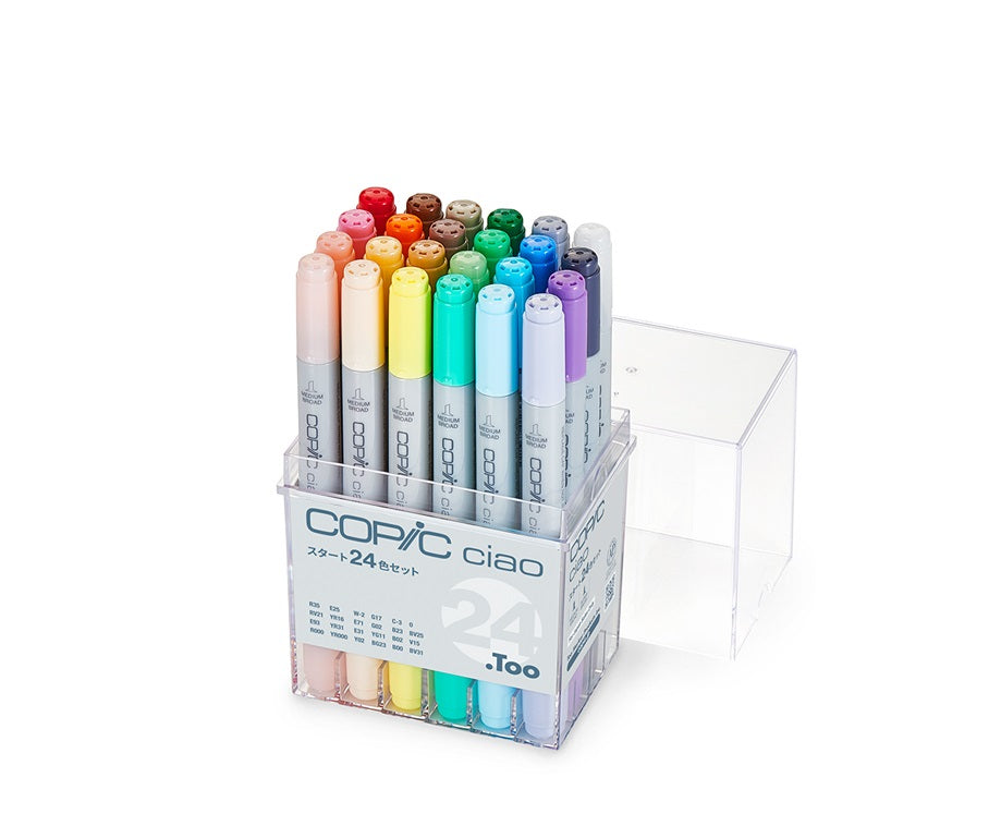 Found a set of copics from  Japan at the Japanese price